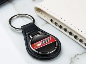 Ferrari Fodero Chiavi In Pelle Forte Elegante Tuning